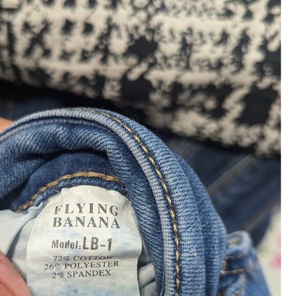 Flying Banana Flare Out Denim Jeans 6M - Picture 7 of 7